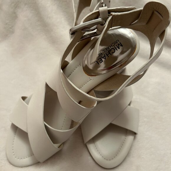 Michael Kors Shoes - Michael Kors - strappy with lucite heels (NWOT)